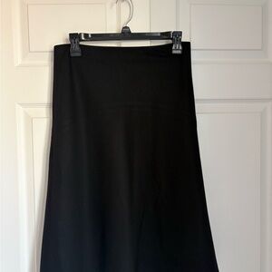 Talbots Classic Black A-Line Skirt